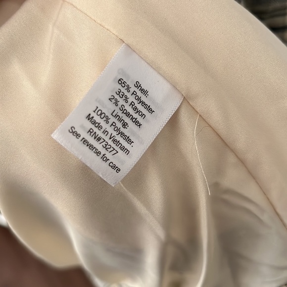 Nine West Double Breasted Blazer Plaid XXL - Picture 7 of 8